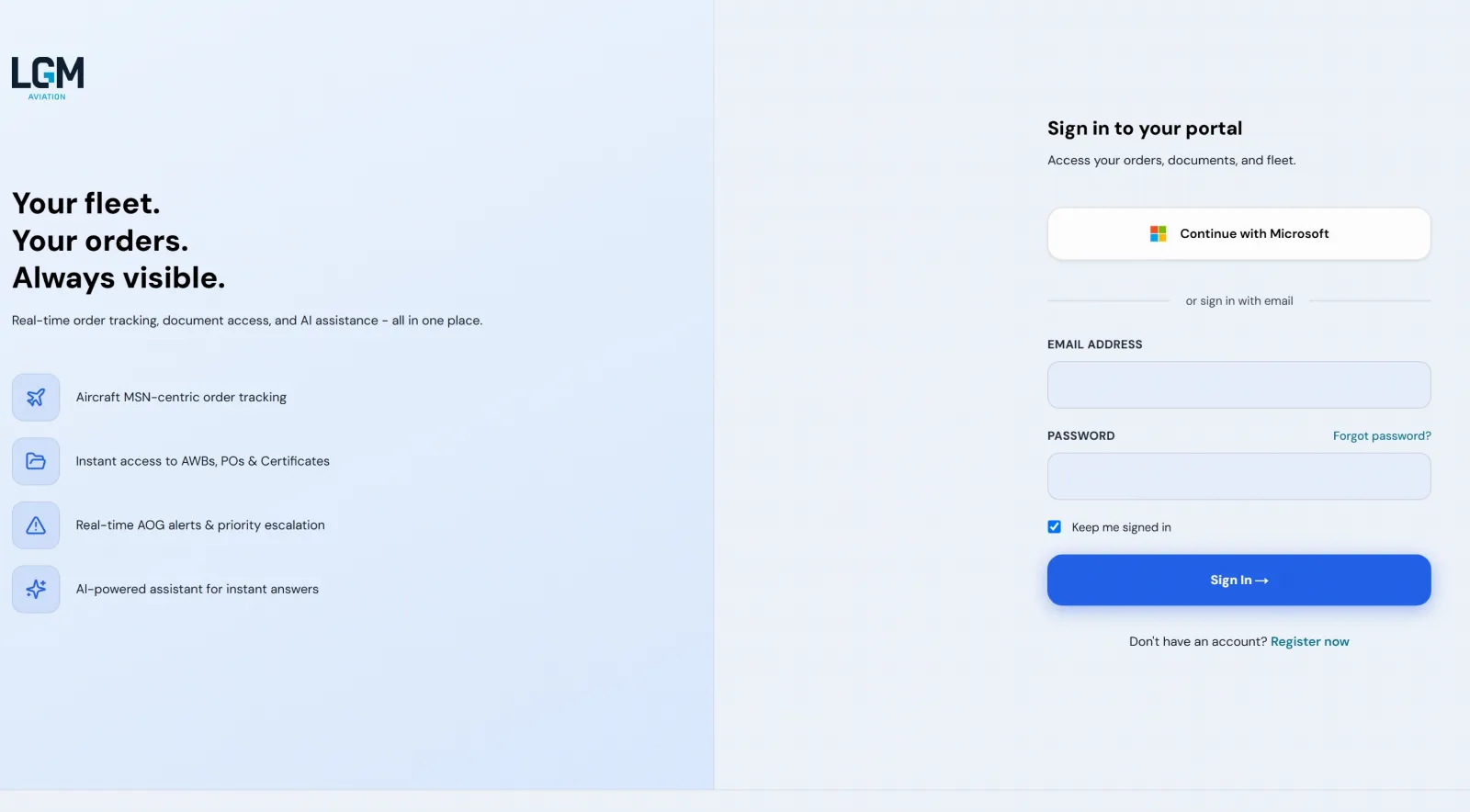 Customer Portal Development